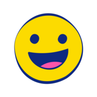 sonriente 30 grunge emoticones blanco contorno estilo png