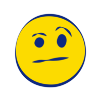 scettico 30 grunge emoticon bianca schema stile png