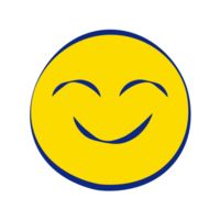 contento 30 grunge emoticones blanco contorno estilo png