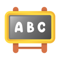 Alphabet 30 School Icon Set Fill Style png