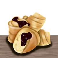 molen Kuchen mit geschmolzen Schokolade png