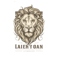 Free download lion tiger mascot logo png realistic photo, Ai Generative