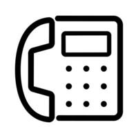 Telephone icon vector design illustration