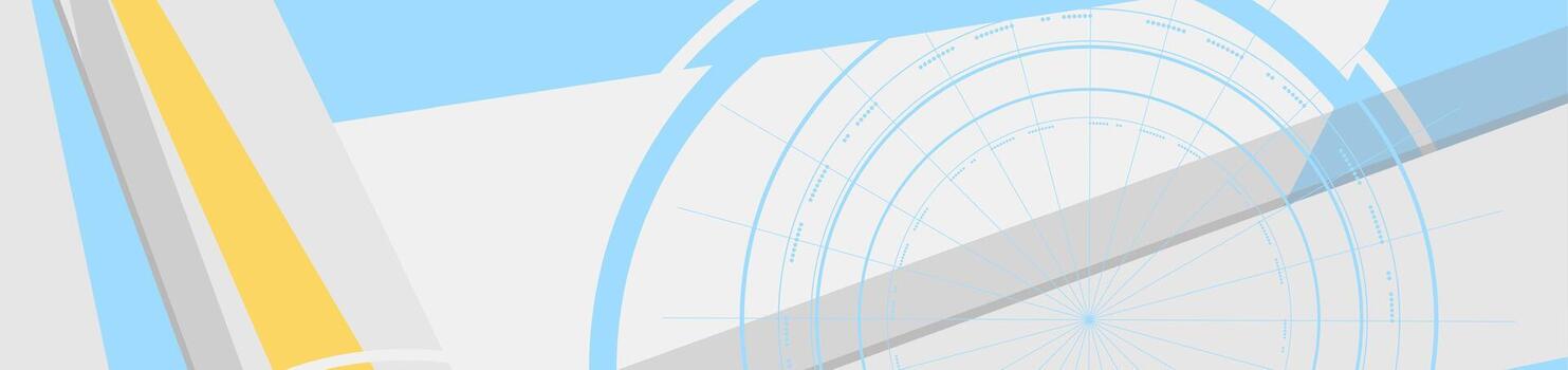 Technical minimal geometric flat abstract background vector