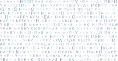 New Year and Christmas shiny holographic background vector