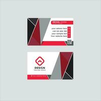 Corporate New Mordern Business Card Design vector