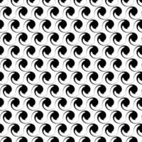 Black and white seamless pattern Background Design vector