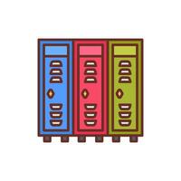 Kids Locker icon in vector. Illustration vector