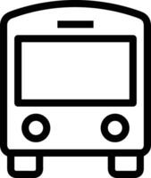 Bus transportation symbol icon vector image. Illustration of the silhouette bus transport public travel design image. EPS 10