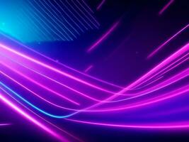 abstract multi color wavy background ai generated photo