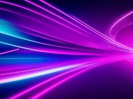 abstract multi color wavy background ai generated photo
