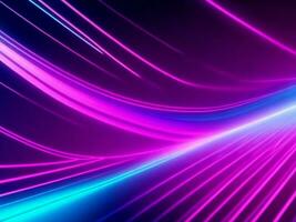 abstract multi color wavy background ai generated photo