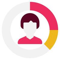 Customer Segmentation icon vector