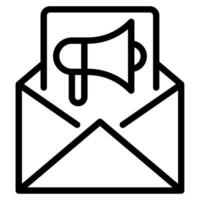 Email Marketing icon vector