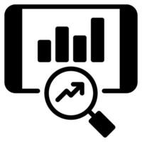 Competitive Analysis icon vector