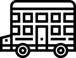 autobús transporte símbolo icono vector imagen. ilustración de el silueta autobús transporte público viaje diseño imagen. eps 10