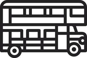 Bus transportation symbol icon vector image. Illustration of the silhouette bus transport public travel design image. EPS 10