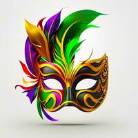 Mardi gras festive carnival mask photo