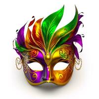 Mardi gras festive carnival mask photo