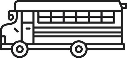 Bus transportation symbol icon vector image. Illustration of the silhouette bus transport public travel design image. EPS 10