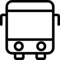 Bus transportation symbol icon vector image. Illustration of the silhouette bus transport public travel design image. EPS 10