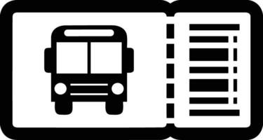 Bus transportation symbol icon vector image. Illustration of the silhouette bus transport public travel design image. EPS 10