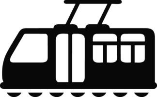 Bus transportation symbol icon vector image. Illustration of the silhouette bus transport public travel design image. EPS 10