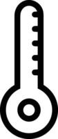 Thermometer medicine icon symbol image vector. Illustration of the temperature cold and hot measure tool design image.EPS 10 vector