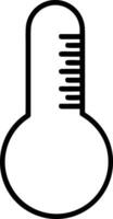 Thermometer medicine icon symbol image vector. Illustration of the temperature cold and hot measure tool design image.EPS 10 vector