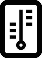 Thermometer medicine icon symbol image vector. Illustration of the temperature cold and hot measure tool design image.EPS 10 vector