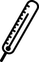 Thermometer medicine icon symbol image vector. Illustration of the temperature cold and hot measure tool design image.EPS 10 vector