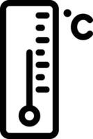 Thermometer medicine icon symbol image vector. Illustration of the temperature cold and hot measure tool design image.EPS 10 vector