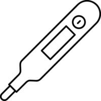 Thermometer medicine icon symbol image vector. Illustration of the temperature cold and hot measure tool design image.EPS 10 vector