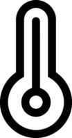 Thermometer medicine icon symbol image vector. Illustration of the temperature cold and hot measure tool design image.EPS 10 vector