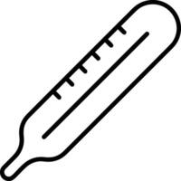 Thermometer medicine icon symbol image vector. Illustration of the temperature cold and hot measure tool design image.EPS 10 vector