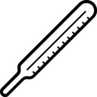 Thermometer medicine icon symbol image vector. Illustration of the temperature cold and hot measure tool design image.EPS 10 vector