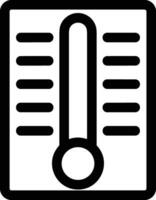 Thermometer medicine icon symbol image vector. Illustration of the temperature cold and hot measure tool design image.EPS 10 vector