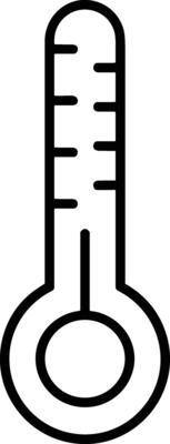 Thermometer medicine icon symbol image vector. Illustration of the temperature cold and hot measure tool design image.EPS 10