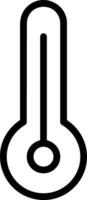 Thermometer medicine icon symbol image vector. Illustration of the temperature cold and hot measure tool design image.EPS 10 vector