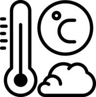 Thermometer medicine icon symbol image vector. Illustration of the temperature cold and hot measure tool design image.EPS 10 vector