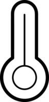 Thermometer medicine icon symbol image vector. Illustration of the temperature cold and hot measure tool design image.EPS 10 vector