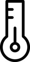 Thermometer medicine icon symbol image vector. Illustration of the temperature cold and hot measure tool design image.EPS 10 vector