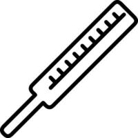 Thermometer medicine icon symbol image vector. Illustration of the temperature cold and hot measure tool design image.EPS 10 vector