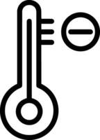 Thermometer medicine icon symbol image vector. Illustration of the temperature cold and hot measure tool design image.EPS 10 vector