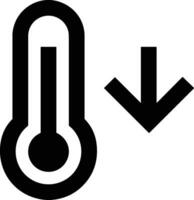 Thermometer medicine icon symbol image vector. Illustration of the temperature cold and hot measure tool design image.EPS 10 vector