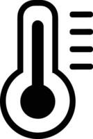 Thermometer medicine icon symbol image vector. Illustration of the temperature cold and hot measure tool design image.EPS 10 vector