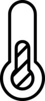 Thermometer medicine icon symbol image vector. Illustration of the temperature cold and hot measure tool design image.EPS 10 vector