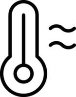 Thermometer medicine icon symbol image vector. Illustration of the temperature cold and hot measure tool design image.EPS 10 vector