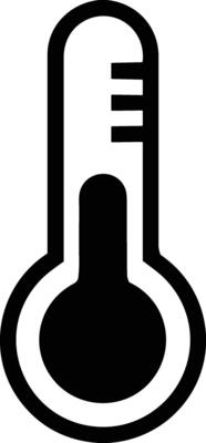 Thermometer medicine icon symbol image vector. Illustration of the temperature cold and hot measure tool design image.EPS 10