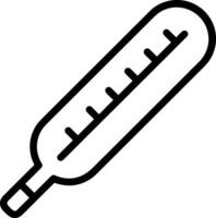 Thermometer medicine icon symbol image vector. Illustration of the temperature cold and hot measure tool design image.EPS 10 vector